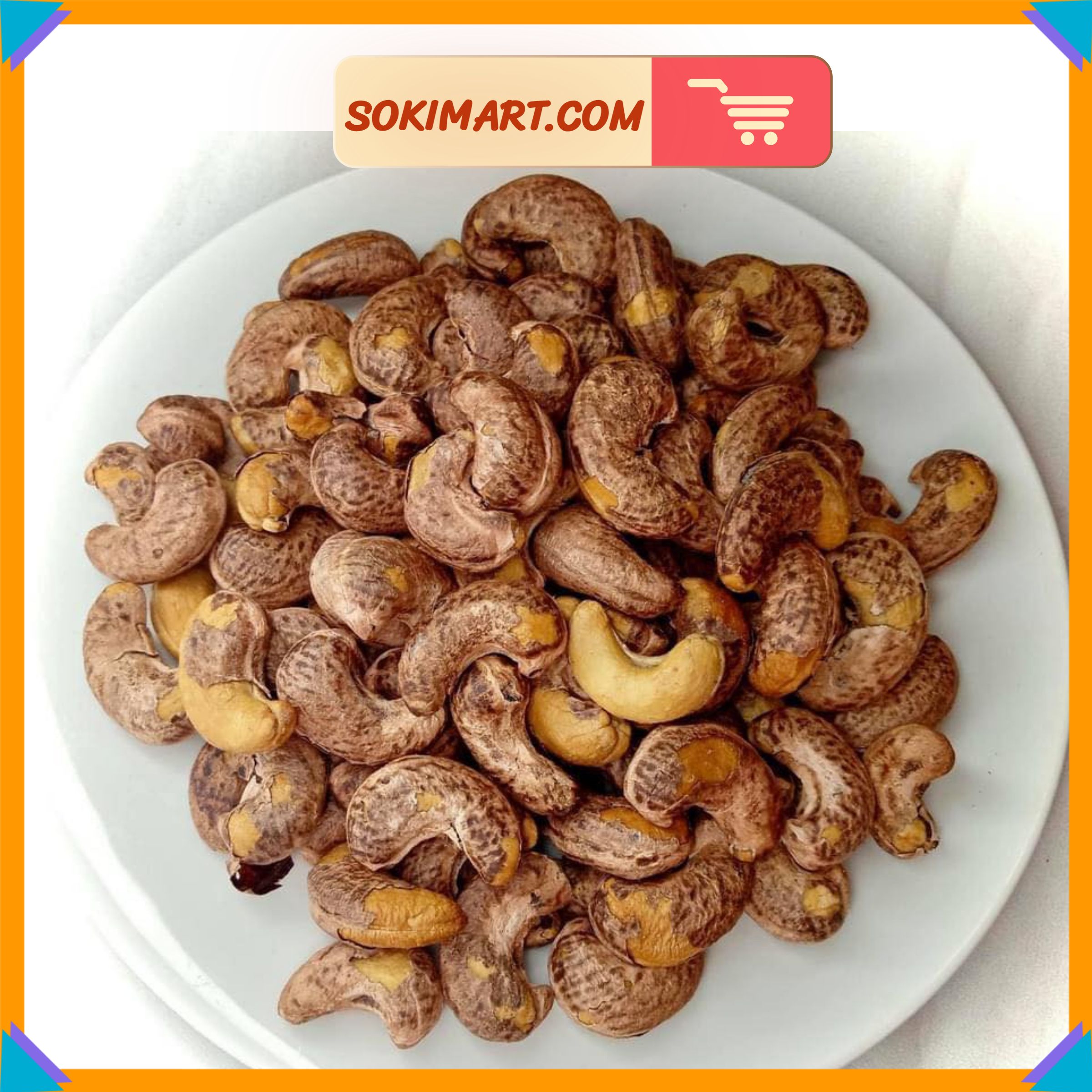 Hạt điều vỏ lụa Bình Phước - 500g