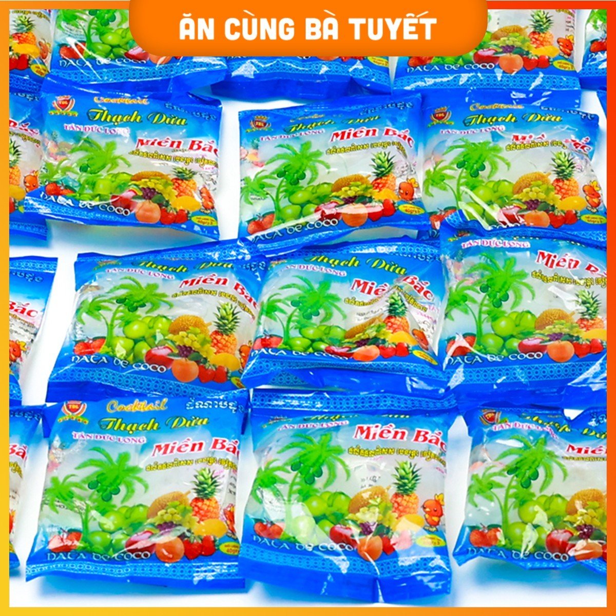 Combo 20 Gói THẠCH DỪA Giải Khát Mùa Hè