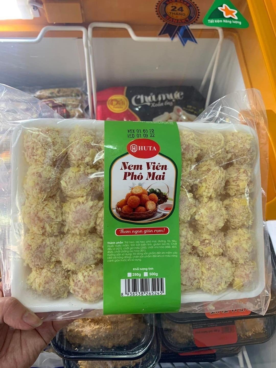 Nem chua rán nhân pho mai 35 viên ( Giao tại Hà Nội 30p - 1h)