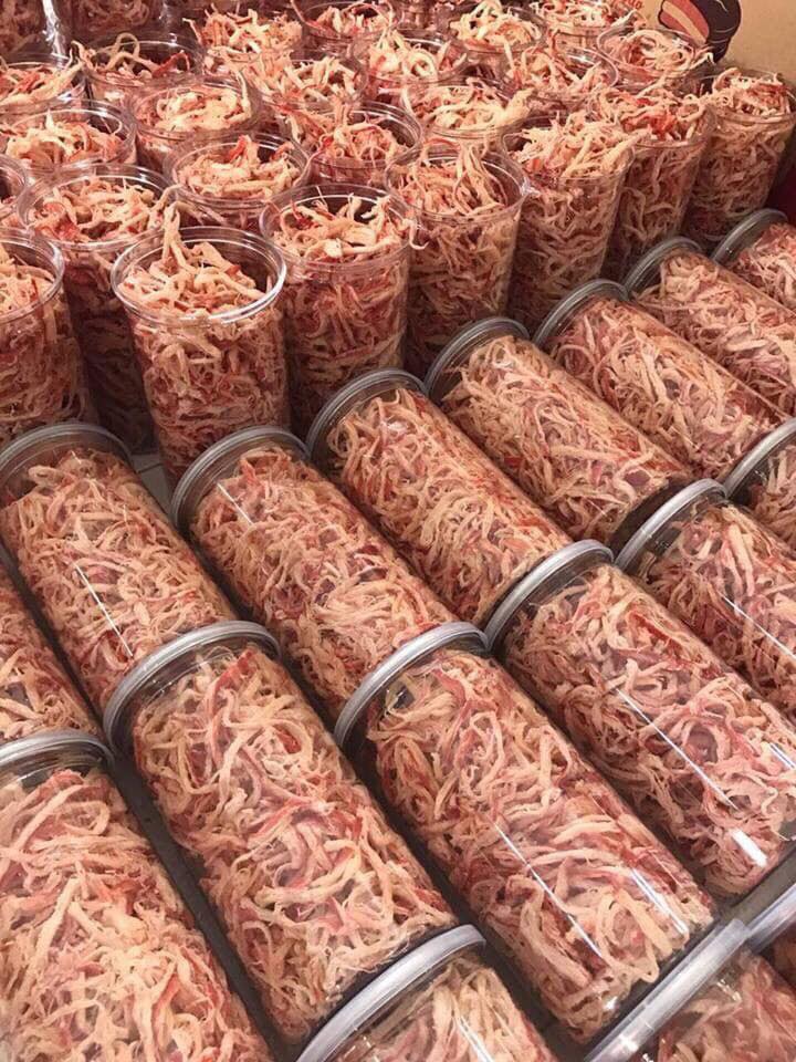 MỰC SỢI HẤP DỪA TÂN LỘC PHÁT - HŨ 500G