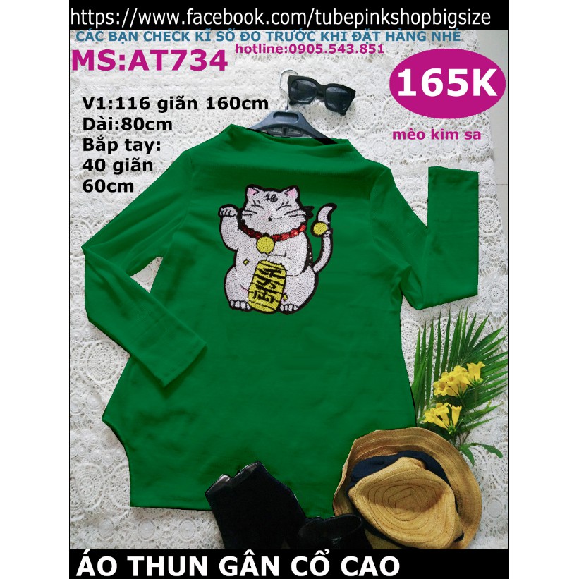 [HCM]áo thun mèo thêu kim sa