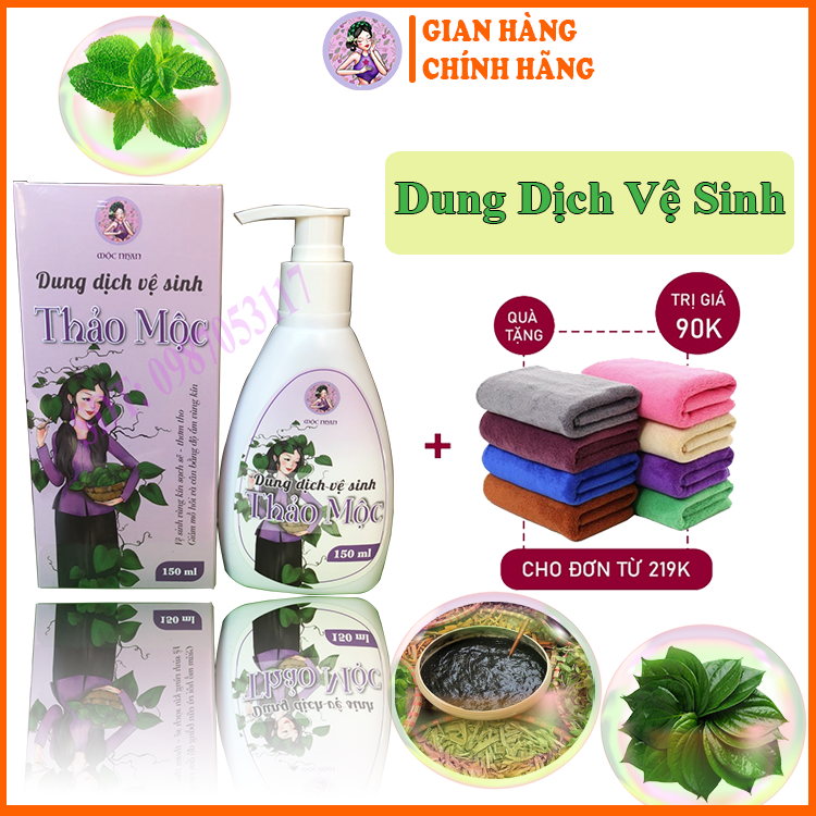 Mộc Nhan Natural, Handmade Dung Dịch Vệ Sinh Phụ Nữ, Tiemxuongrong , Mộc Nhan 150ml