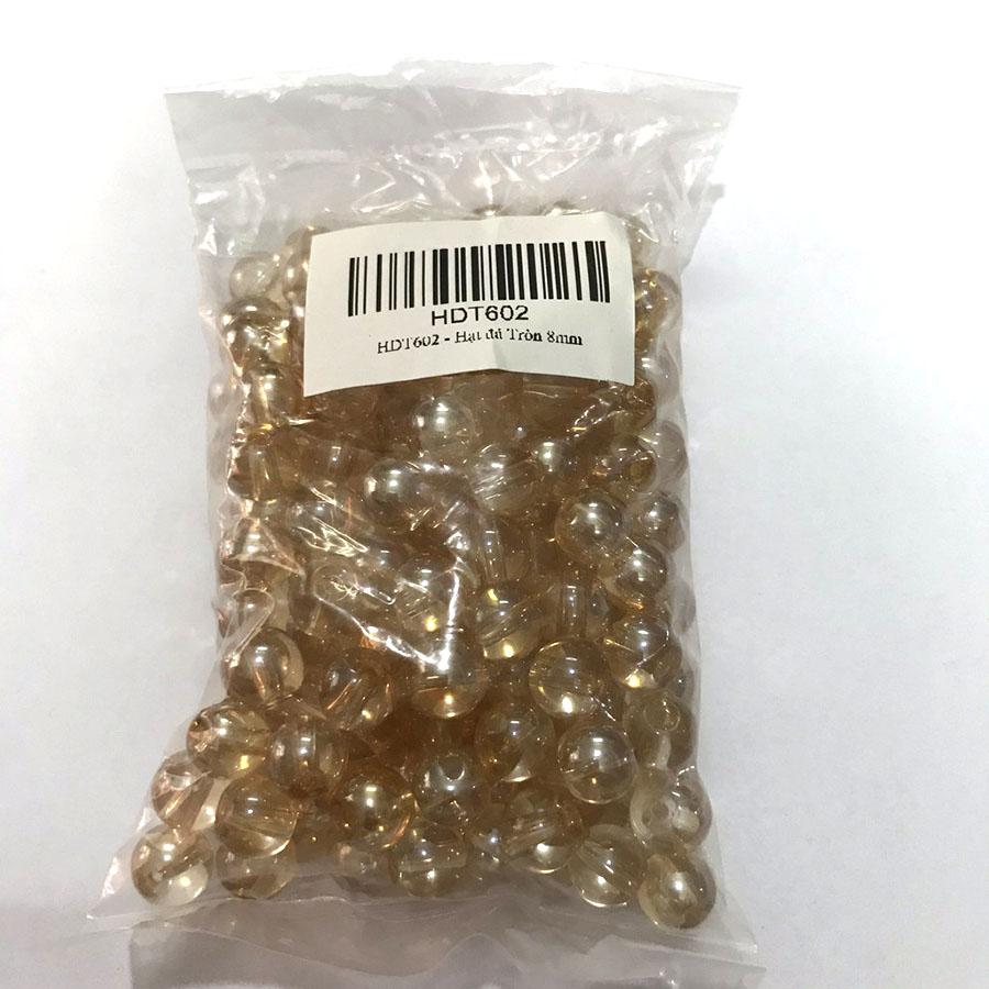 Hạt Pha Lê Thủy Tinh KATEDA SHOP Làm Rèm Cửa Vòng Tay Trang Sức, Nhiều Màu Sắc 1 Bịch 100g
