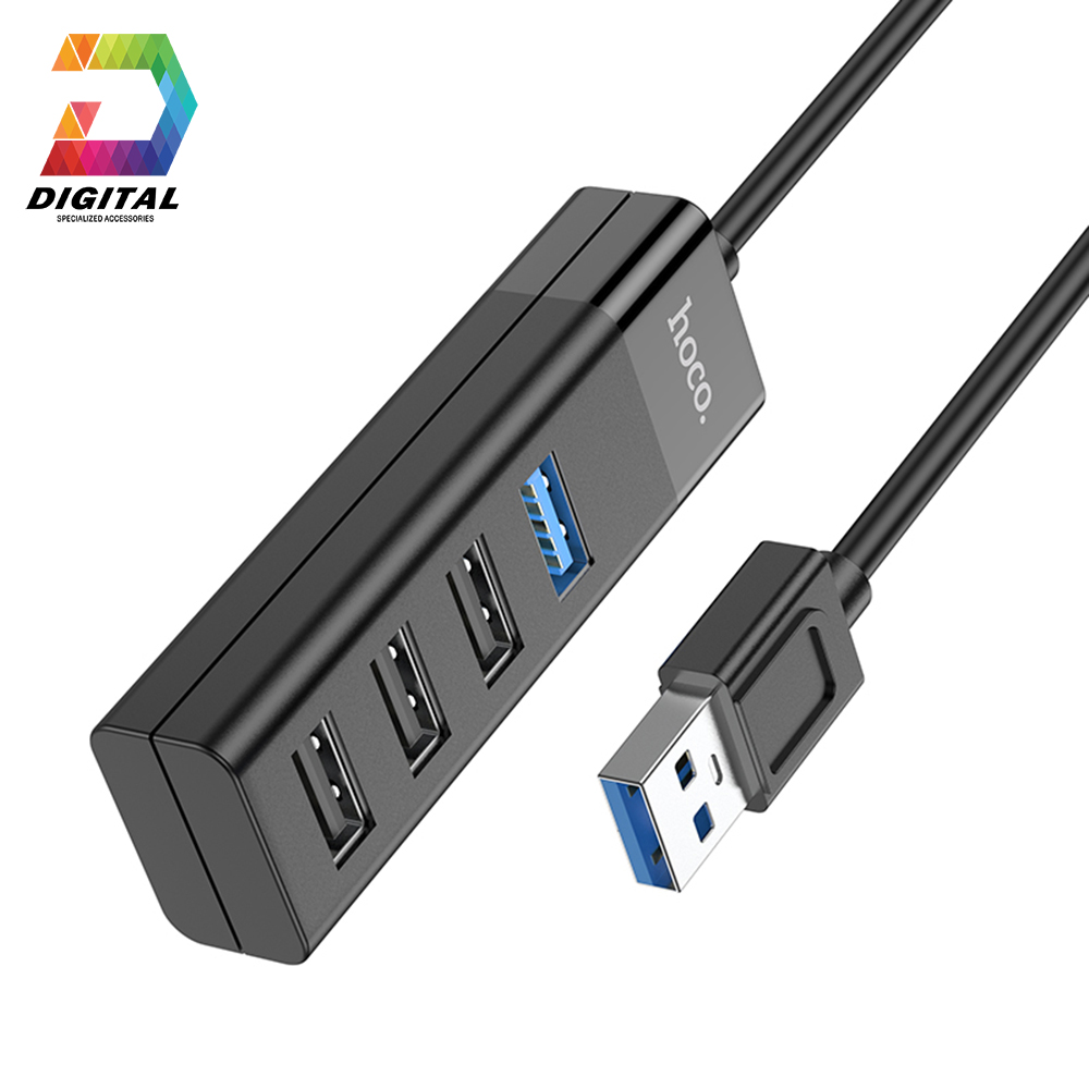 Bộ Chia Cổng USB 2.0, USB 3.0 Hoco HB25 Chính Hãng