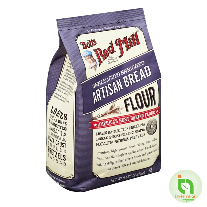 Bột làm bánh mì Artisan Bob's Red Mill 2.27kg - Artisan Bread Flour