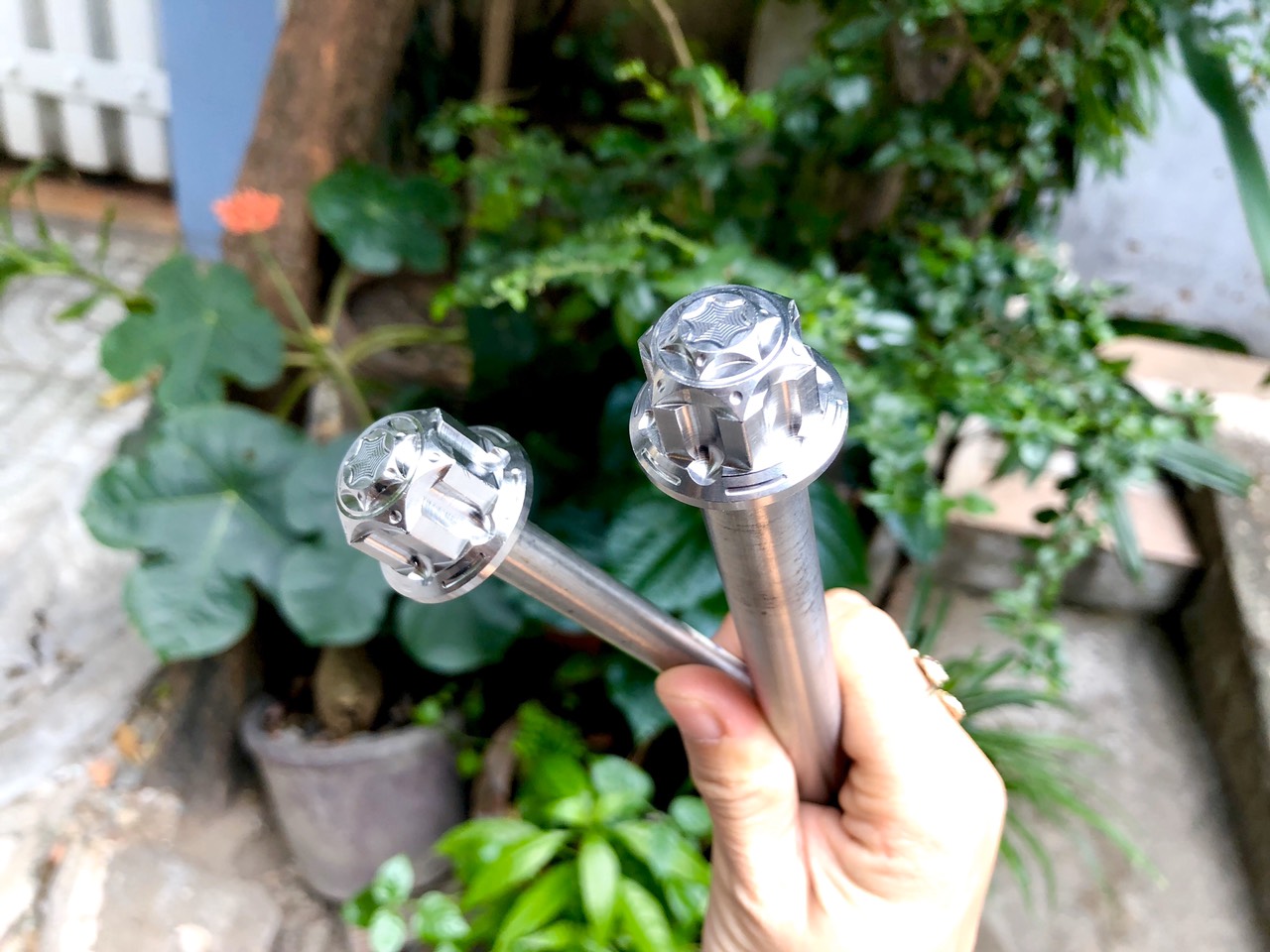 [HCM]CẶP CỐT + TÁN TRƯỚC SAU INOX CHO EX150