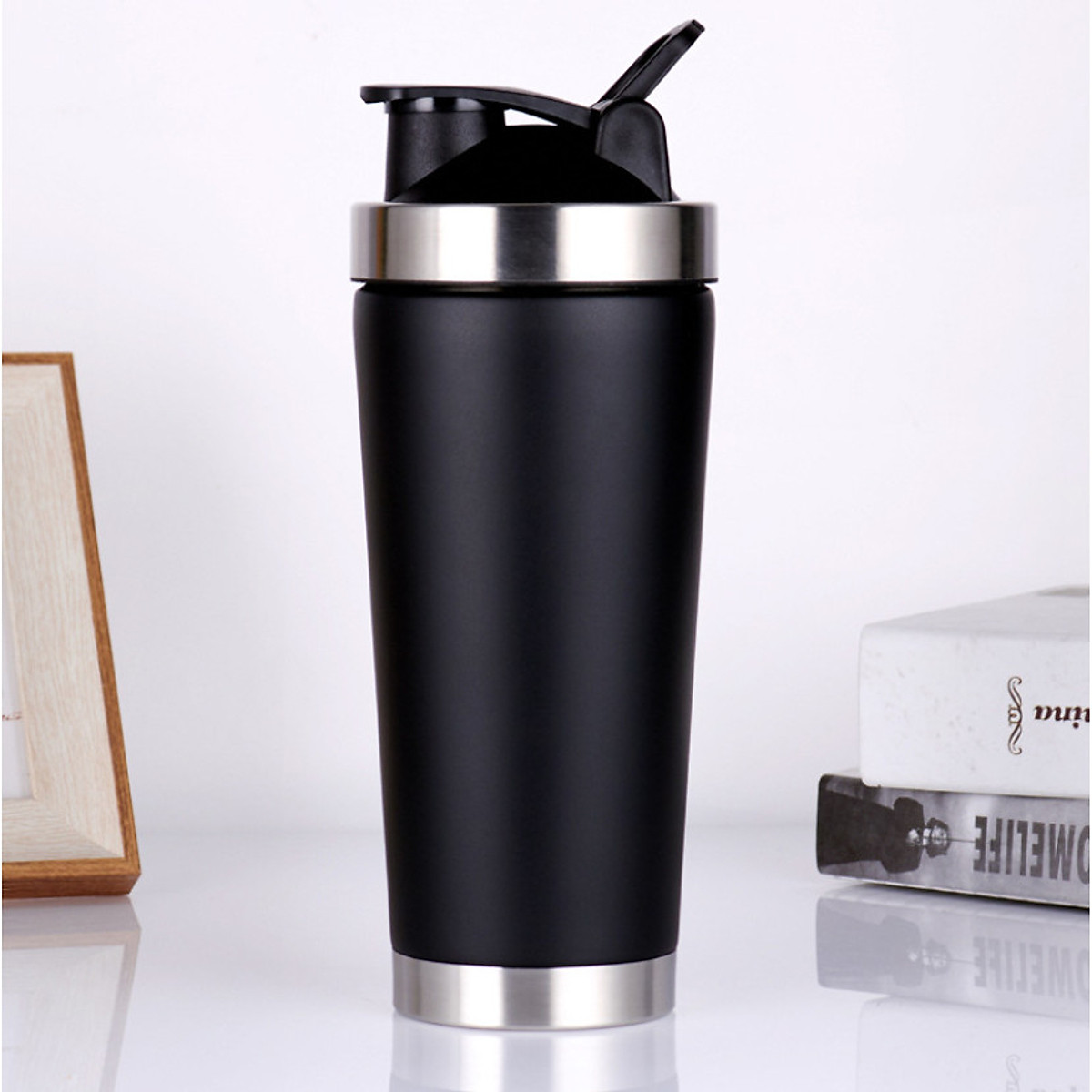 Bình lắc pha chế, bình lắc tập gym, bình lắc shaker, bình lắc shake it, Shaker Tập Gym Inox Có Giữ Nhiệt DoDoDios, bình nước thể thao, bình nước khi tập thể dục, thể hình, gym, yoga
