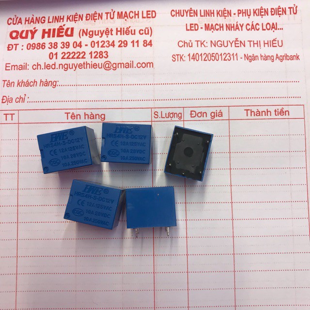 Hot-5 con rơle 12v 5 chân