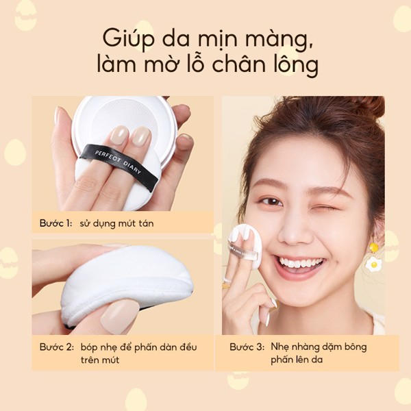 Phấn Phủ Kiềm Dầu Perfect Diary Perfectstay 7g