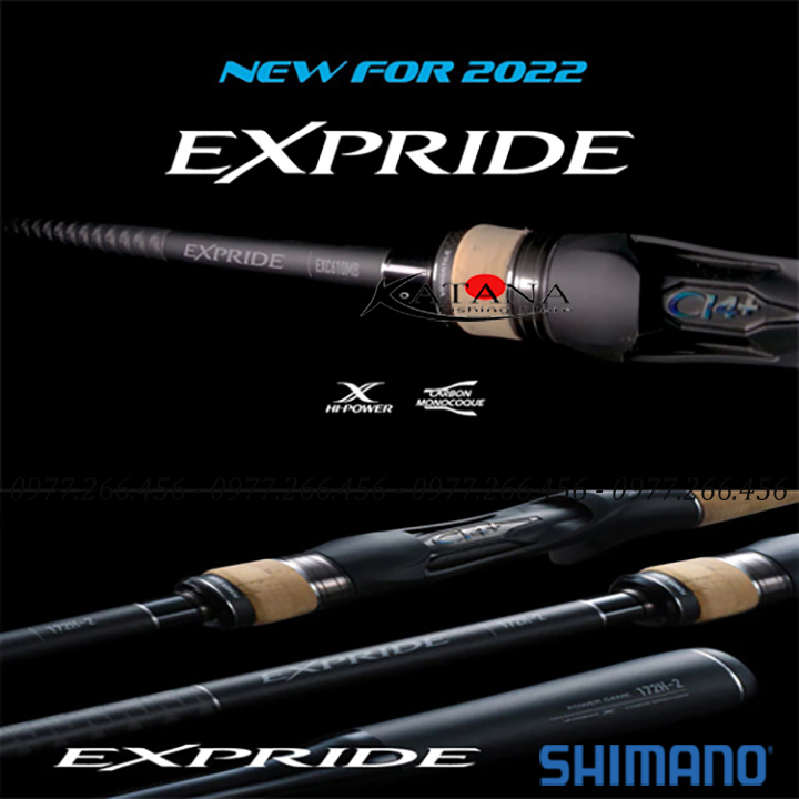 Cần câu lure Shimano Expride - New!2022!