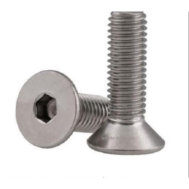 [HCM]Bulong lục giác đầu côn inox 304 M4 ( 10 pcs )