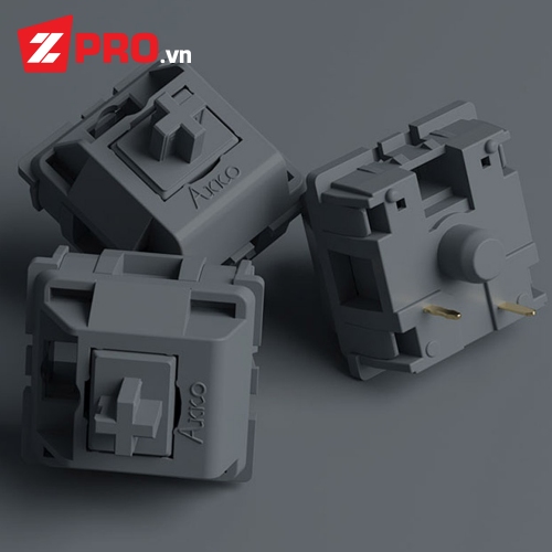 Zpro.vn - Switch AKKO POM - Silver (Speed)