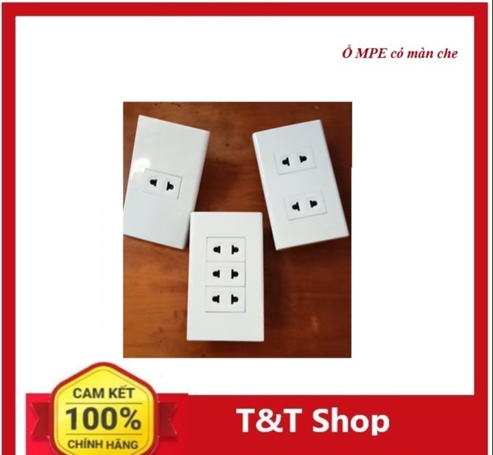 Mặt ổ cắm âm tường MPE