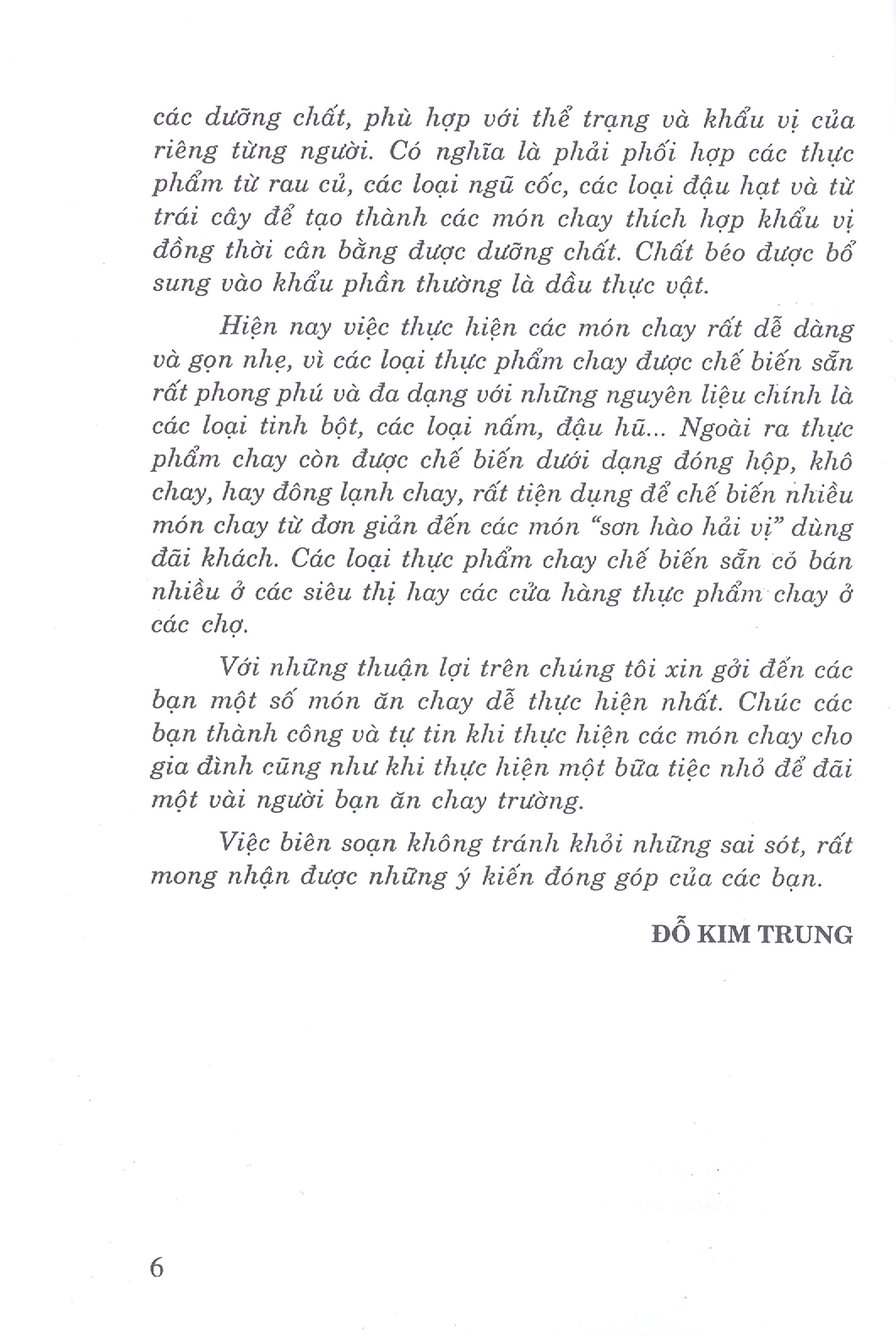 Kỹ Thuật Chế Biến Món Chay