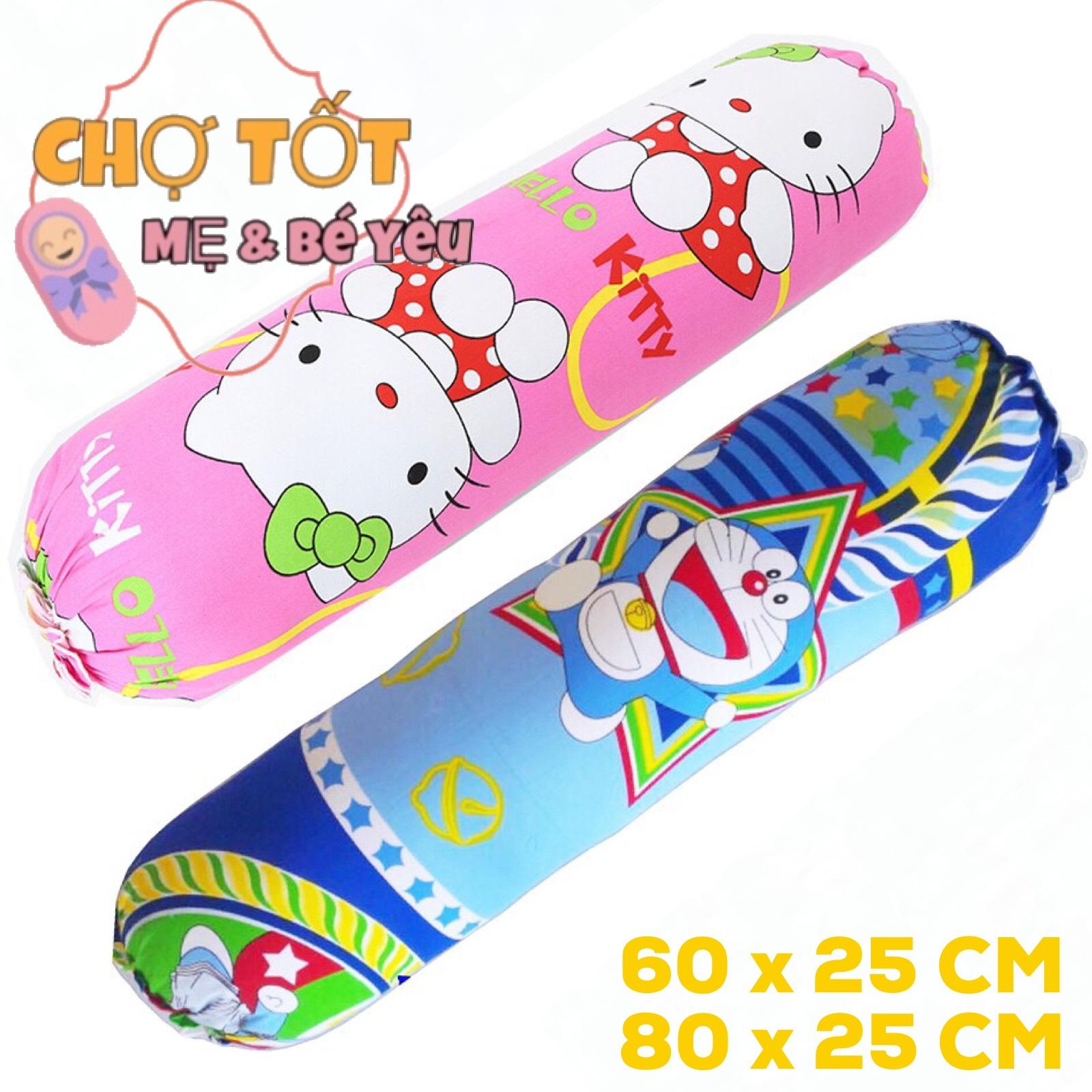 [HCM]GỐI ÔM CHO BÉ VẢI COTTON THẮNG LỢI CAO CẤP 60X25CM