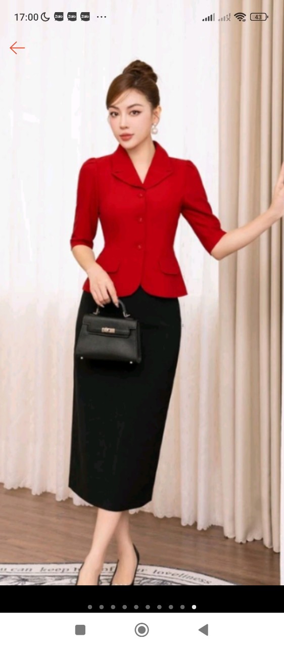 ÁO CÔNG SƠ THANH LỊCH QUÝ B0087
