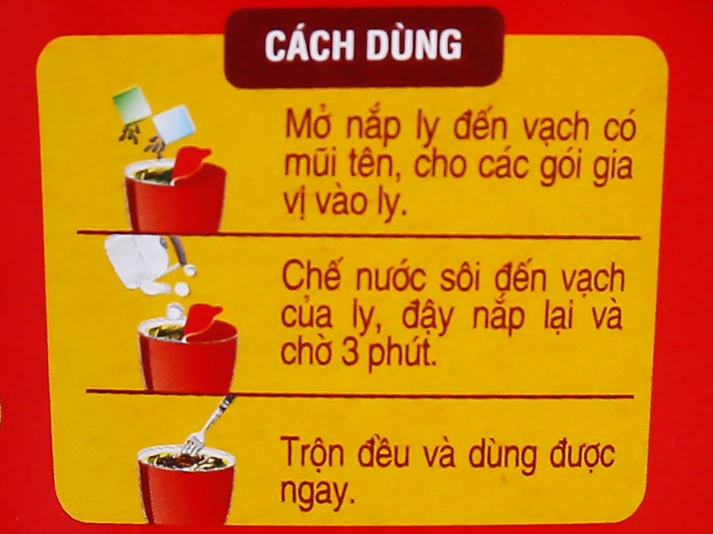 Mì ly CayKay vị bò