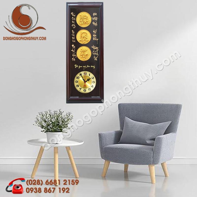 [HCM]ĐỒNG HỒ PHÚC LỘC THỌ ĐỒNG XU