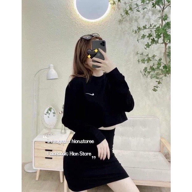 Sét váy len tăm lô gô ngực NT12