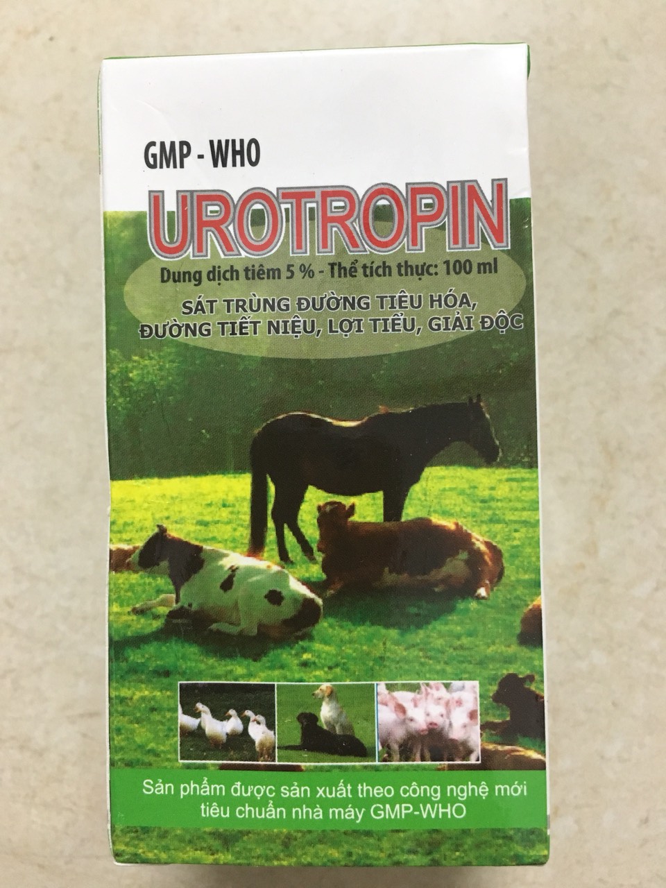 Urotropin 100ml - chỉ dùng trong thú y