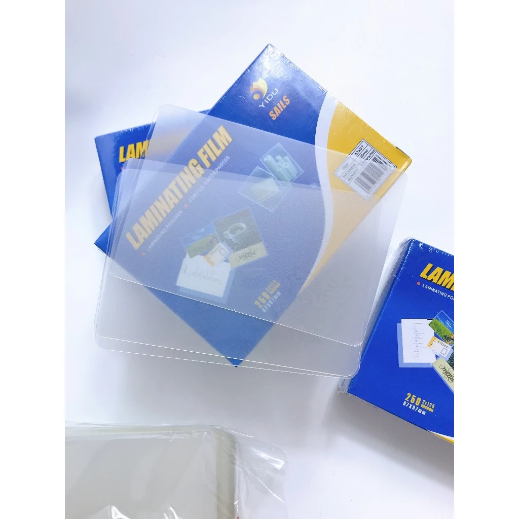 Màng Nhựa Ép Plastic Giấy Chứng Minh Nhân Dân, Căn Cước, Bắng Lái Xe 100 tờ/xấp