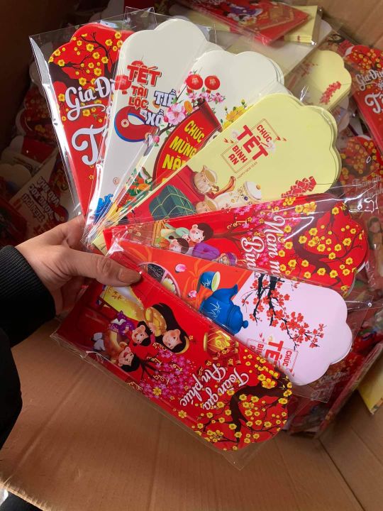 Combo 20 bao lì xì tết 2022 trộn nhiều mẫu