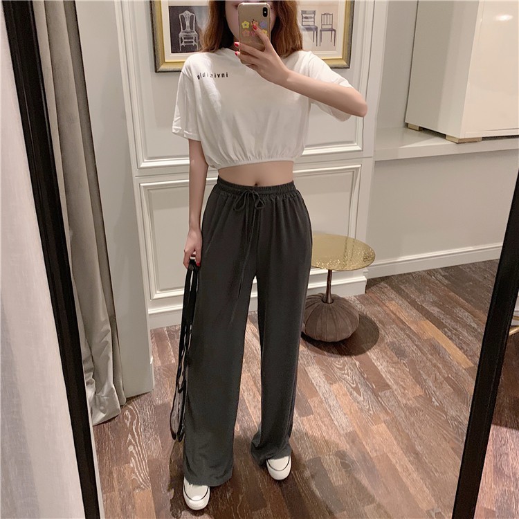 Áo Croptop Nữ Eo Chun INVISIBLE