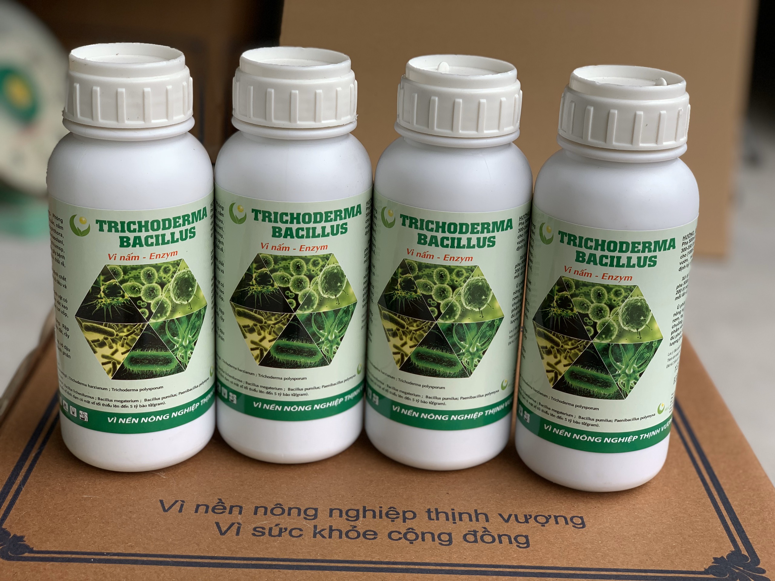 CHẾ PHẨM SINH HỌC TRICHODERMA - BACILLUS HLC