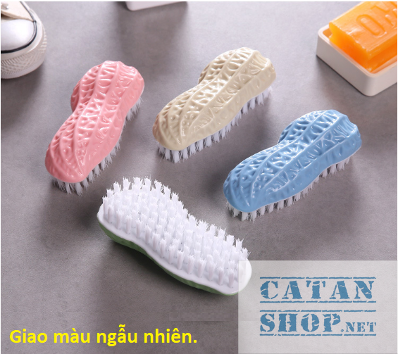 [HCM]Bàn chải vệ sinh nhà tắm hình trái bắp và hạt đậu siêu dễ thương Bàn chải Nhựa giặt đồ  chà chân bàn chải chà sàn GIAO MÀU NGẪU NHIÊN