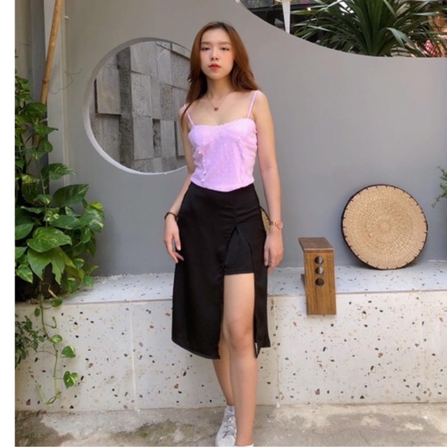 Quần váy xẻ tà [Shi.Lingerie]