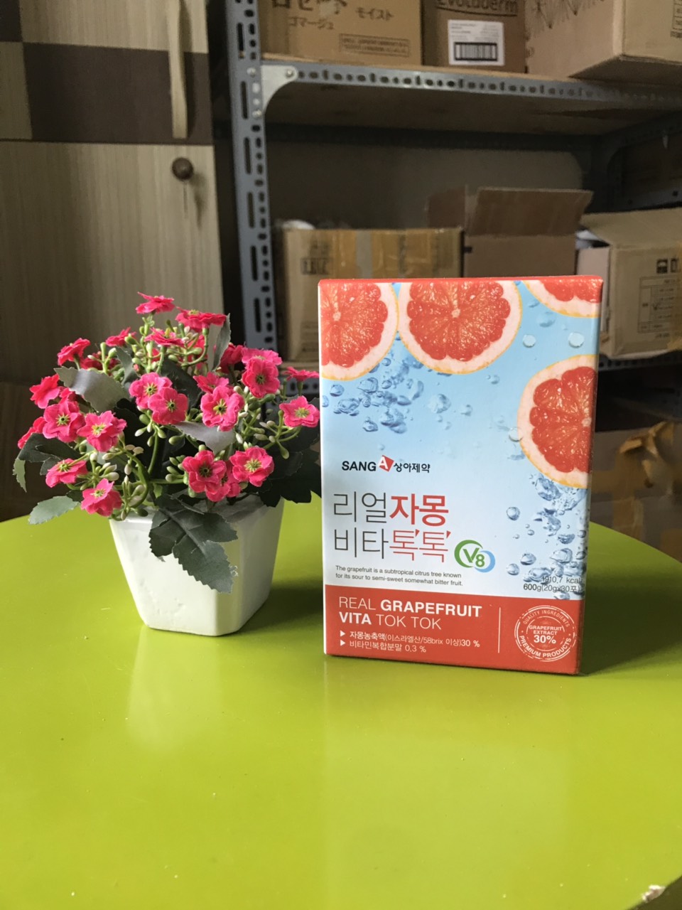 Trà bưởi giảm cân đẹp da SangA – Hàn Quốc