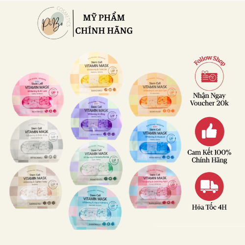 Mặt Nạ Banobagi Dưỡng Da Hàn Quốc (1 miếng)