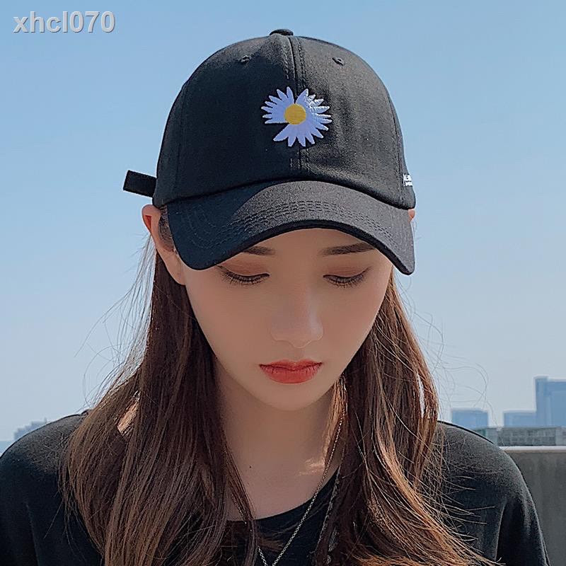 Mũ nón lưỡi trai thêu hoa cúc nam nữ