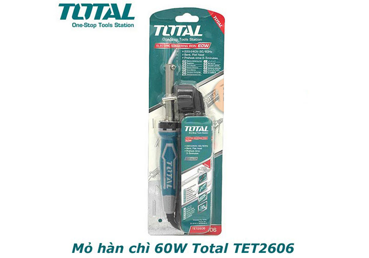 Mỏ hàn chì Total TET2606