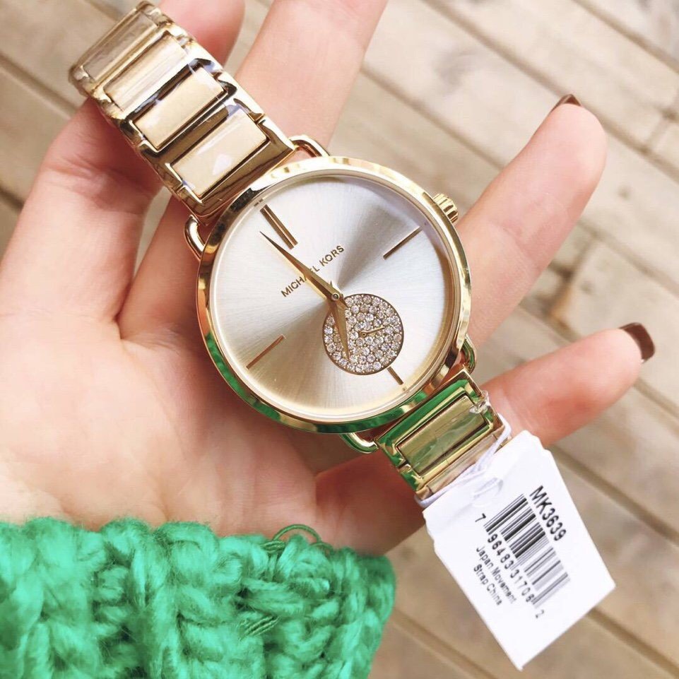 Michael k0rs mk3639 women's luxury watch 35mm fullbox waterproof metal strap wristwatch H Masculino