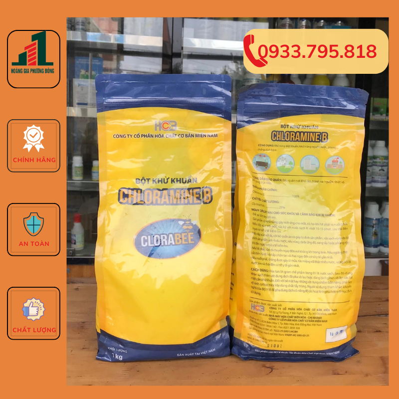Hóa chất khử khuẩn Chloramine B Việt Nam