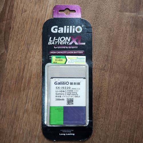 Pin samsung note1 / i9220 / n7000 dung lượng cao hiệu galilio