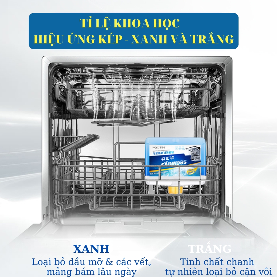 Dung dịch vệ sinh máy rửa chén bát SEAWAYS - Chai 250ml