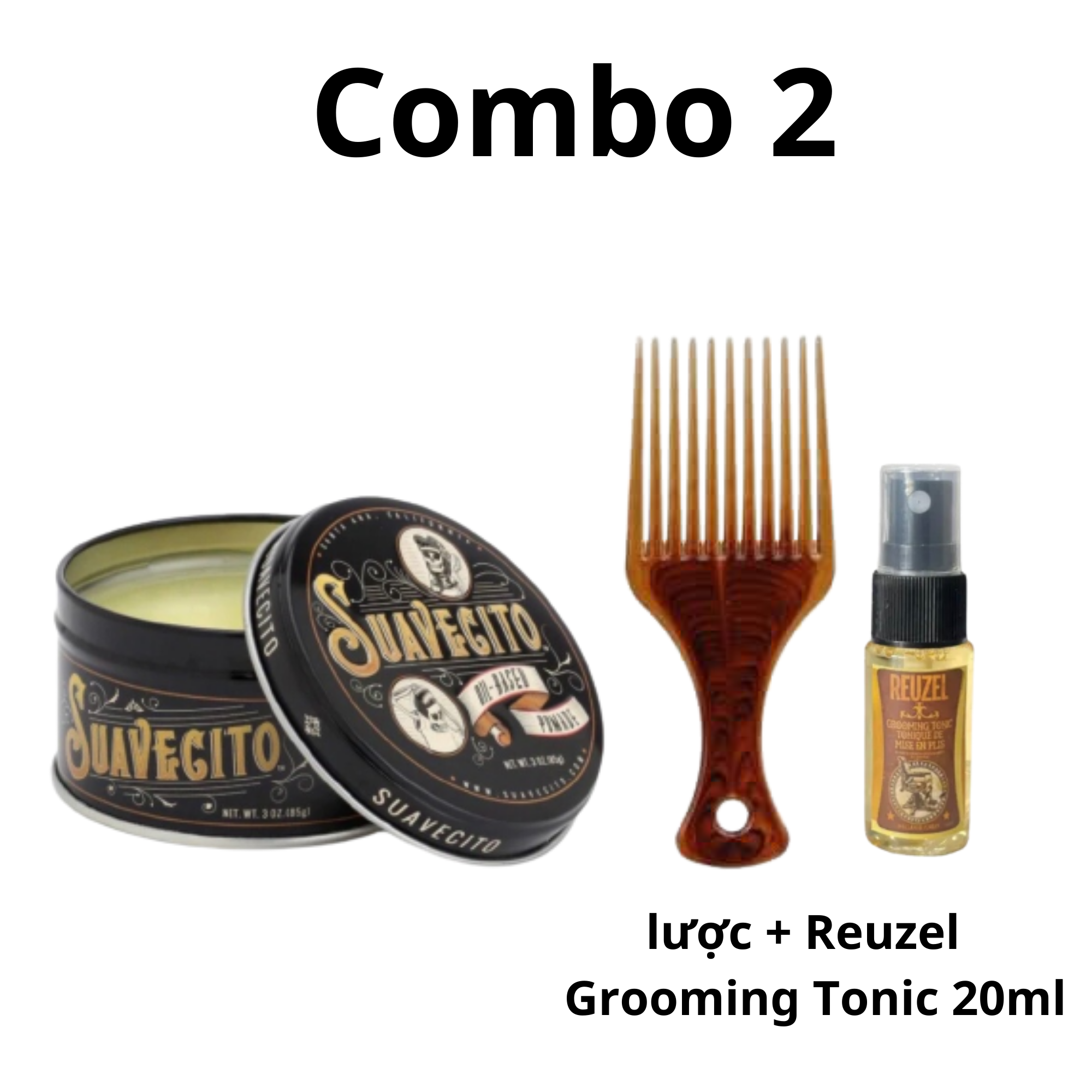 Sáp vuốt tóc Suavecito Oil Based Pomade chính hãng