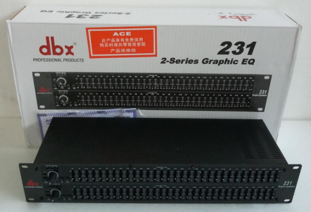 lọc xì equalizer cao cấp DBX 231 - TẶNG 2 dây CANON
