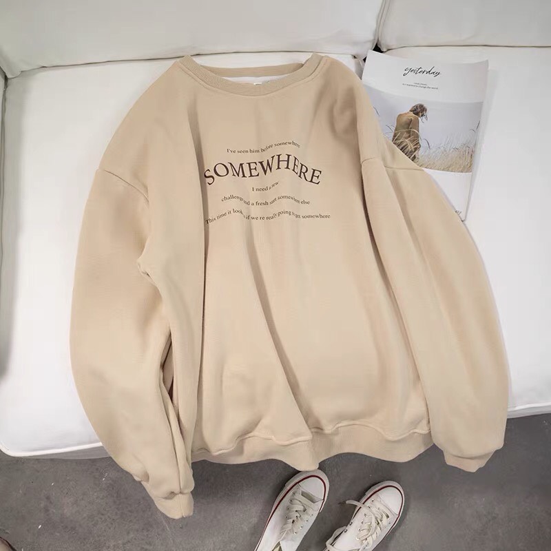 SET ÁO SWEATER SOMEWHERE NAM NỮ