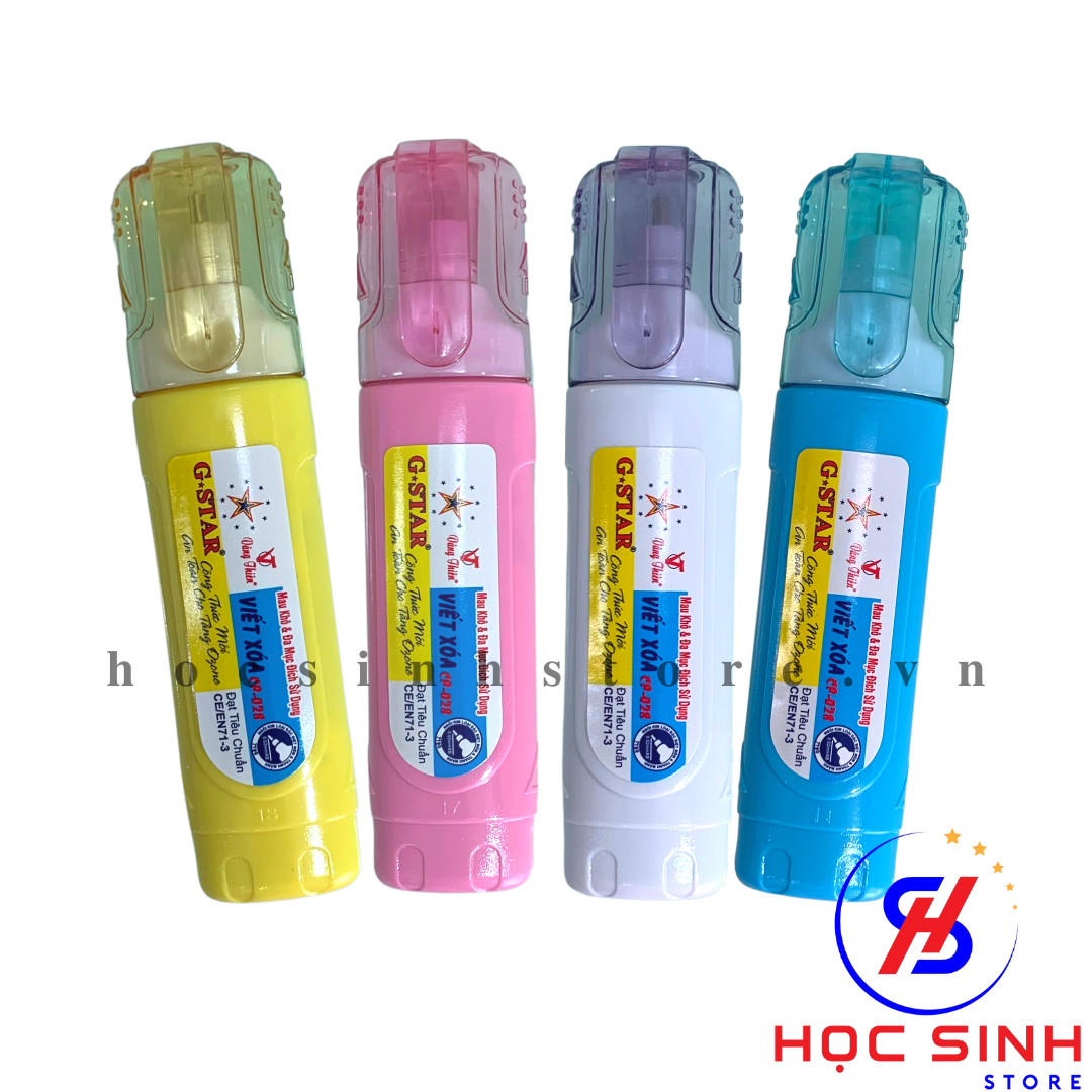 Bút xóa nước cp 028 gstar 12ml ngòi kim loại 0.02mmxb