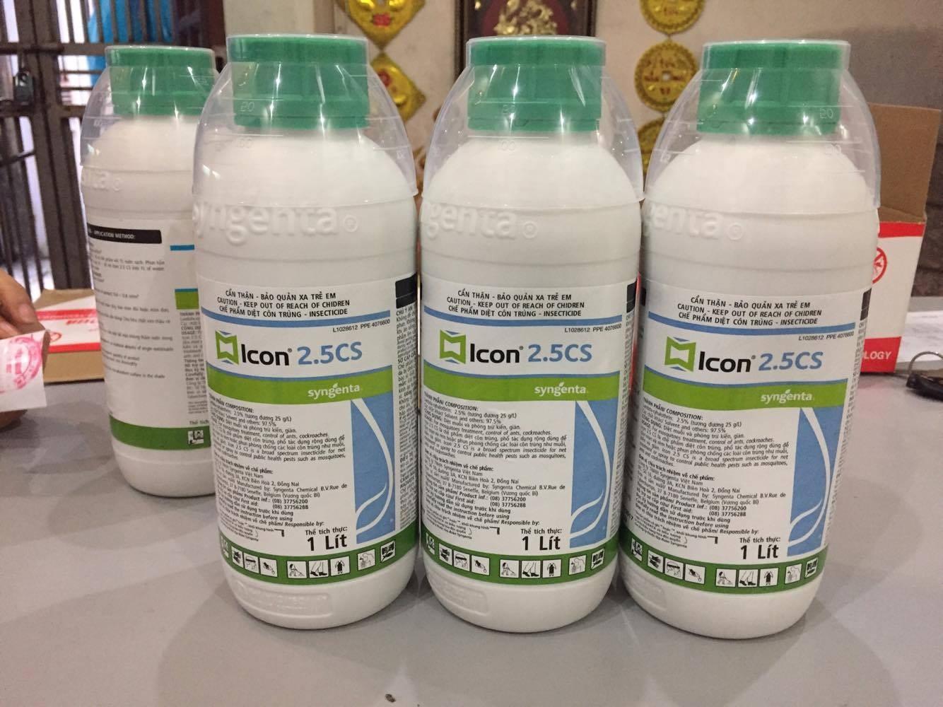 Icon 2.5CS – Hóa chất diệt côn trùng Icon loại 1 lit