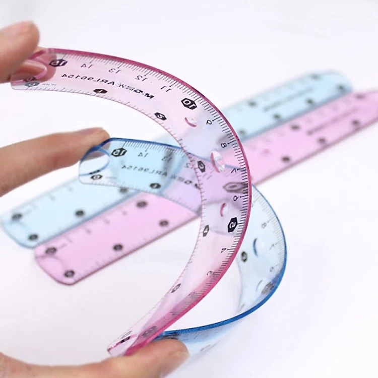 Thước dẻo 15cm - 30cm ARL96154 (Giao màu ngẫu nhiên ạ)
