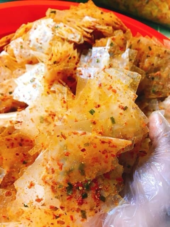 Bánh Tráng Lá Miếng Thập Cẩm 100G