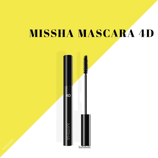 Chuốt mi MISSHA 4D Mascara lâu trôi dày và dài mi cong mi MISH12