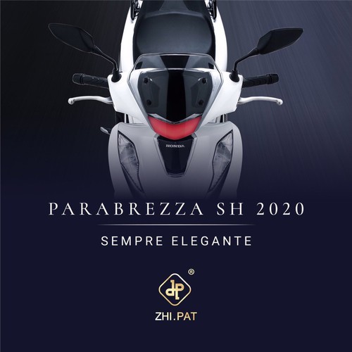 Kính chắn gió SH 2020 - ZHIPAT dày bền đẹp