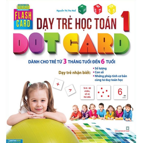 Sách Flashcard - Dạy Trẻ Học Toán Dotcard - Tập 1 - Newshop