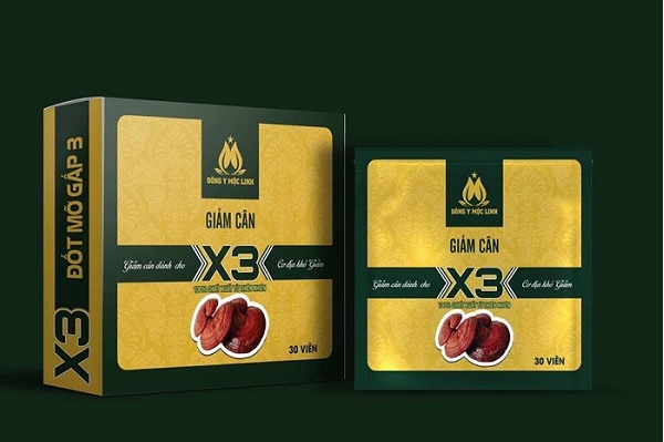 [ HCM]Giảm cân Slim X3 Chính Hãng