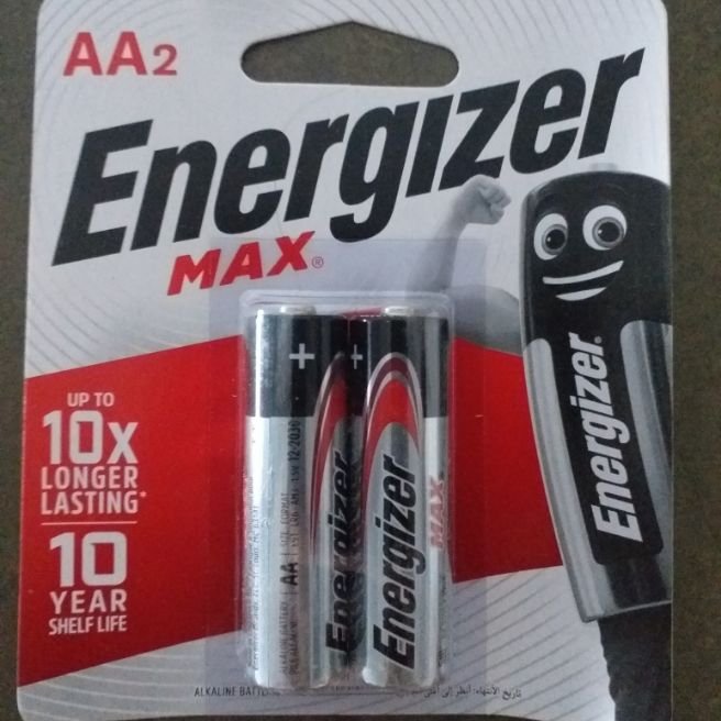 Pin AA Energizer Max vỉ 2 viên chính hãng